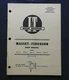 1989 MASSEY-FERGUSON MF255 MF265 MF270 MF275 MF290 TRACTOR I T SHOP MANUAL NICE