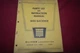 Oliver Backhoe For 1600 Industrial Tractor Operator's Manual TBPA 