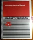 Massey Ferguson MF 175 Tractor Workshop Service Manual 1448815M91