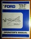 Ford 951 951A 48 60 72" Rotary Cutter Mower 1988-89 Owner Operator Manual 11/87