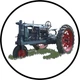 IH Farmall F-12 Tractor NEW Sign: 14" Dia. Round USA STEEL