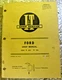 1971 I&T Shop Service Manual for Ford Tractor Model Series 8000 9000 FREE SHIP