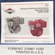 QTY (1) BRIGGS & STRATTON OPERATING/MAINTENANCE MANUAL 221400, 252400, 254400