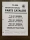 68 Crawler Tractor Service Parts Manual Fits IH TC-68A T6 TD6 TD9 61-91 1959