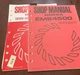 OEM HONDA 1986 EM3000 EM4000 EMS4000 EMS4500 GENERATOR SHOP MANUALl & Supplement