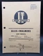 I&T Shop Service Manual AC-20 Allis Chalmers D-10 D-12 Maintain Repair Fix