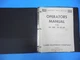 CLARK EQUIPMENT NS NSP 20 30 40 INDUSTRIAL FORK LIFT TRUCK OPERATORS MANUAL