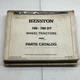 Hesston / Fiat Model 780 - 780DT Tractor W/ Supplement Catalog Parts Manual