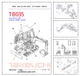 Takeuchi TB035 Compact Excavator Parts Manual PDF