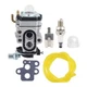 Carburetor Spark Plug Gasket Kit For Shindaiwa T195s Trimmer Cutter A021002250