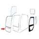 Front Lower Cab Glass For Kobelco SK170LC-8 SK210LC-8 SK260LC-8 SK295LC-8