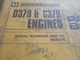 Caterpillar D379 G379 Engine Parts Book Manual Service 68B