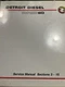 Detroit Diesel Series 60 Service Manual Sections 1, 3-15 6SE483 1996