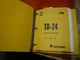 UP TO 1955 DRESSER TD-24 TD-25 CRAWLER TRACTOR FACTORY PARTS MANUAL CATALOG BOOK