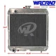 Aluminum Radiator Fits Kubota ZD25 ZD28 B26 B2630HSD B2710HSD B3200HSD B7800HSD