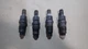 Perkins 104-22 Diesel Engine Fuel Injector Set Of 4 131406490 OEM Take Off!