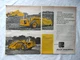 1961 Print AD Allis-Chalmers TS-260 TS-360 TS-160 Scrapers 2-Pages Separate 11x8