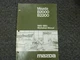 1982 1983 Mazda B2000 & B2200 Pickup Truck Shop Service Repair Manual Book