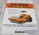 1984 Sakai SV91D Vibrating Roller Sales Brochure