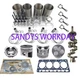 V3600 V3600DIT Crankshaft Overhaul Rebuild Kit For Kubota Engine M95S M105S Part