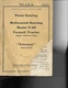 MCCORMICK-DEERING MODEL F-20 FAMRALL TRACTOR PARTS CATALOG