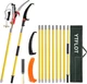 2-32 Feet Pole Saws for Tree Trimming Manual Pole Saw Tree Trimmers Tree Pruner