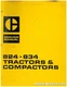 Used Caterpillar 824 834 Tractors Compactors Service Manual : REG00568