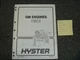 Hyster S70XL S80XL S80XLBCS Forklift 4.3 5.7 GM Engine Service Repair Manual