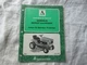 Allis Chalmers 808GT 810GT lawn garden tractor operator's manual 1976