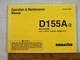 KOMATSU  D155A-2  OPERATION & MAINTENANCE MANUAL 52345-