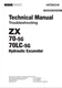 HITACHI ZX70-5G ZX70LC-5G Excavator Troubleshooting +Schematic Technical Manual