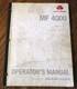 Massey Ferguson MF Tillage 4511  4000 Series Disc Chisel Plow Operators Manual