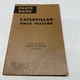 Caterpillar Parts Manual DW20 Tractor 21C823 to 21C938 F-31269  CAM-14