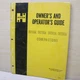 HYSTER C610A C615A C620A C625A COMPACTOR Owner Operator Maintenance Manual book 