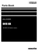 Komatsu D41E-6K Bulldozer Parts Catalog Manual SN 50001-UP (Made in Japan)