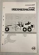Volvo Construction Equipment Service Manual G903C/G940C/G946C/G960C - Brakes