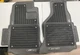 2013-2018 Ram 1500-3500 CREW CAB LIMITED Black Rubber Carpet Floor MATS Set OEM