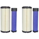 Air Filter Set Fit for John Deere Z850A Z860A Z910A Z915B Z915E Z994R Z997R