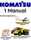 KOMATSU HM300-1-GALEO ARTICULATED DUMP TRUCK OPERATORS OWNERS MANUAL PDF USB