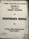 Series 71 Detroit Diesel V-71 Engines 3, 4 & 6 Cylinders  MAINTENANCE MANUAL 