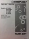 Troy-Bilt Lawn Garden Tractor Parts Manual 3312GR 3114GR 3214GR 3212GR 3312GRS