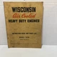 Wisconsin Air Cooled Heavy Duty Engines Instruction Manual Model AENL MM-283-D