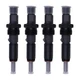 4x Fuel Injector 0432133771 2853346 For Case Engine P70 New Holland Loader L190