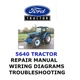 FORD 5640 TRACTOR MANUAL WORKSHOP REPAIR SERVICE ENGINE PDF