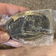 *Case 1085B Cruz-Air Rubber Tired Excavator 1988 Pewter Belt Buckle Construction