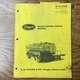Etnyre BLACK-TOPPER PARTS MANUAL ASPHALT OIL DISTRIBUTOR CATALOG BOOK LIST GUIDE