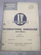 I&T International Harvester B-275,B-414,3414 Tractors Shop Manual, 1963 Edition