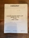 Gravely Kohler Engine Parts List Model KT 17 S  Spec 24303