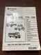 INTERNATIONAL TRUCK SERVICE MANUAL CTS4260 VOL 1 DT-360 2000 3700 3800 4000 8000