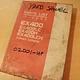 HITACHI EX400 LC H LCH Crawler Excavator Parts Manual Catalog Book Spare List 
